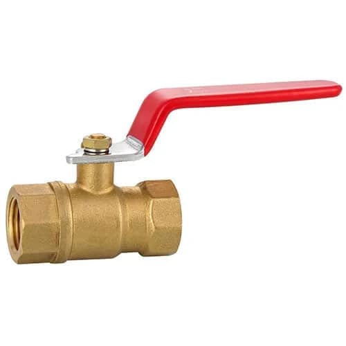 Brass Ball Valve with Locking Lever (1.33)