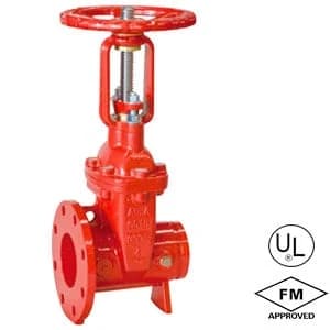 OS&Y gate valve product reference