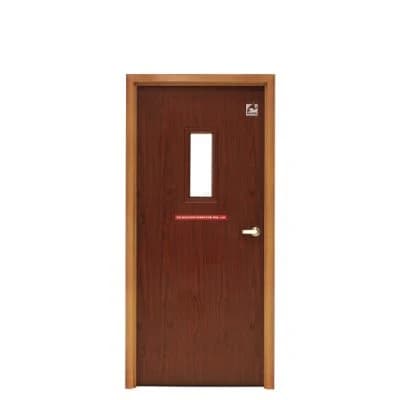 Wood Finished Steel Doors