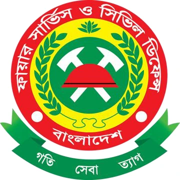 Bangladesh Fire Service and Civil Defence logo