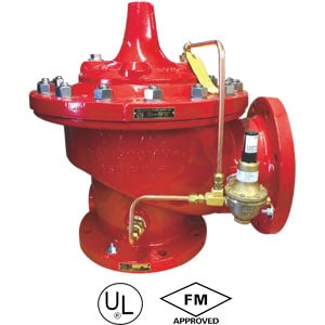 Flanged-pressure-reducing-valve-Angle-type